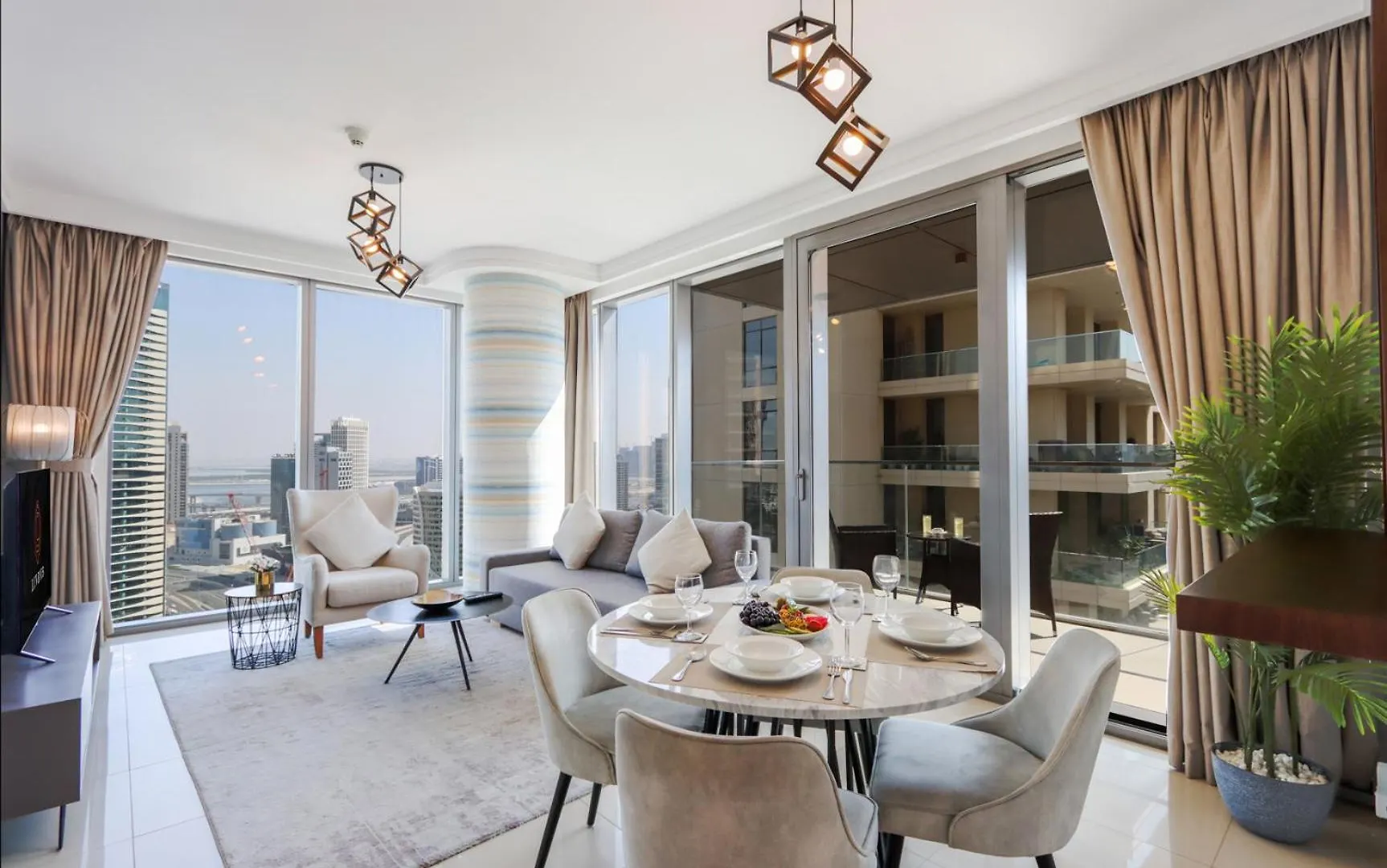 Livbnb - Bright 1Br Boulevard Point Dubaj Apartament